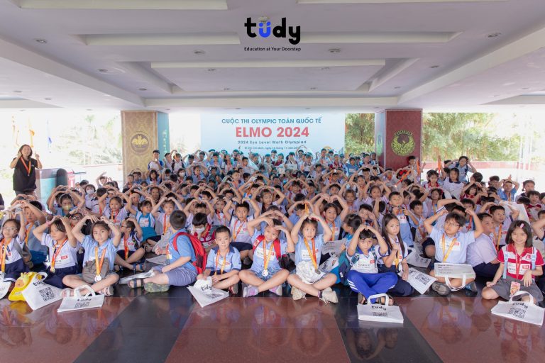 hơn 4000 thí sinh tiểu học tranh tài trong ngày thi Eye Level Math Olympiad (ELMO) 2024